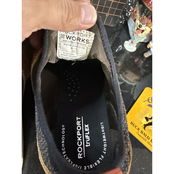 Rockport Works TruFlex Work Shoes Slip And Oil  Resistant Lightweight Mens 9M main image 6